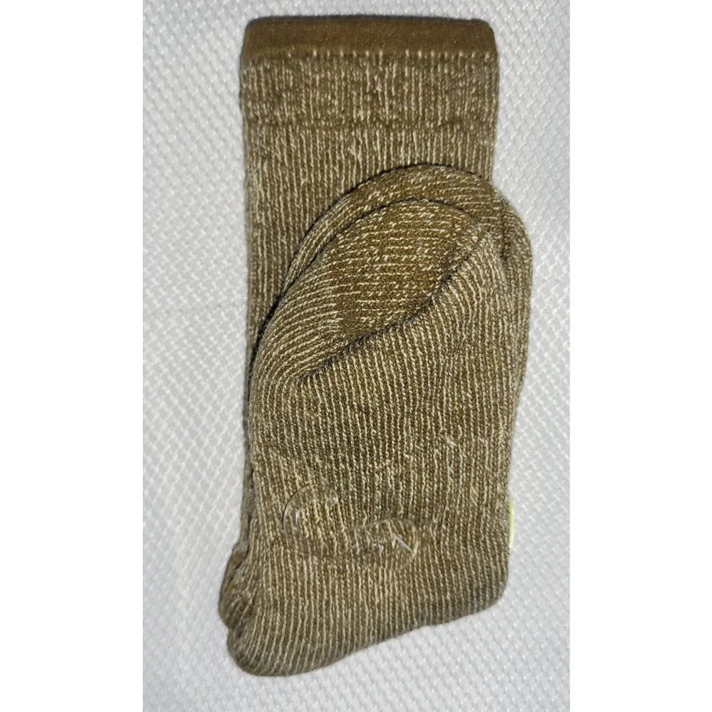 Jefferies Socks Merino Wool Thick Sock Brown S (9-1)